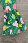 Green Lucky Charm Jumpsuit | Sparkle in Pink