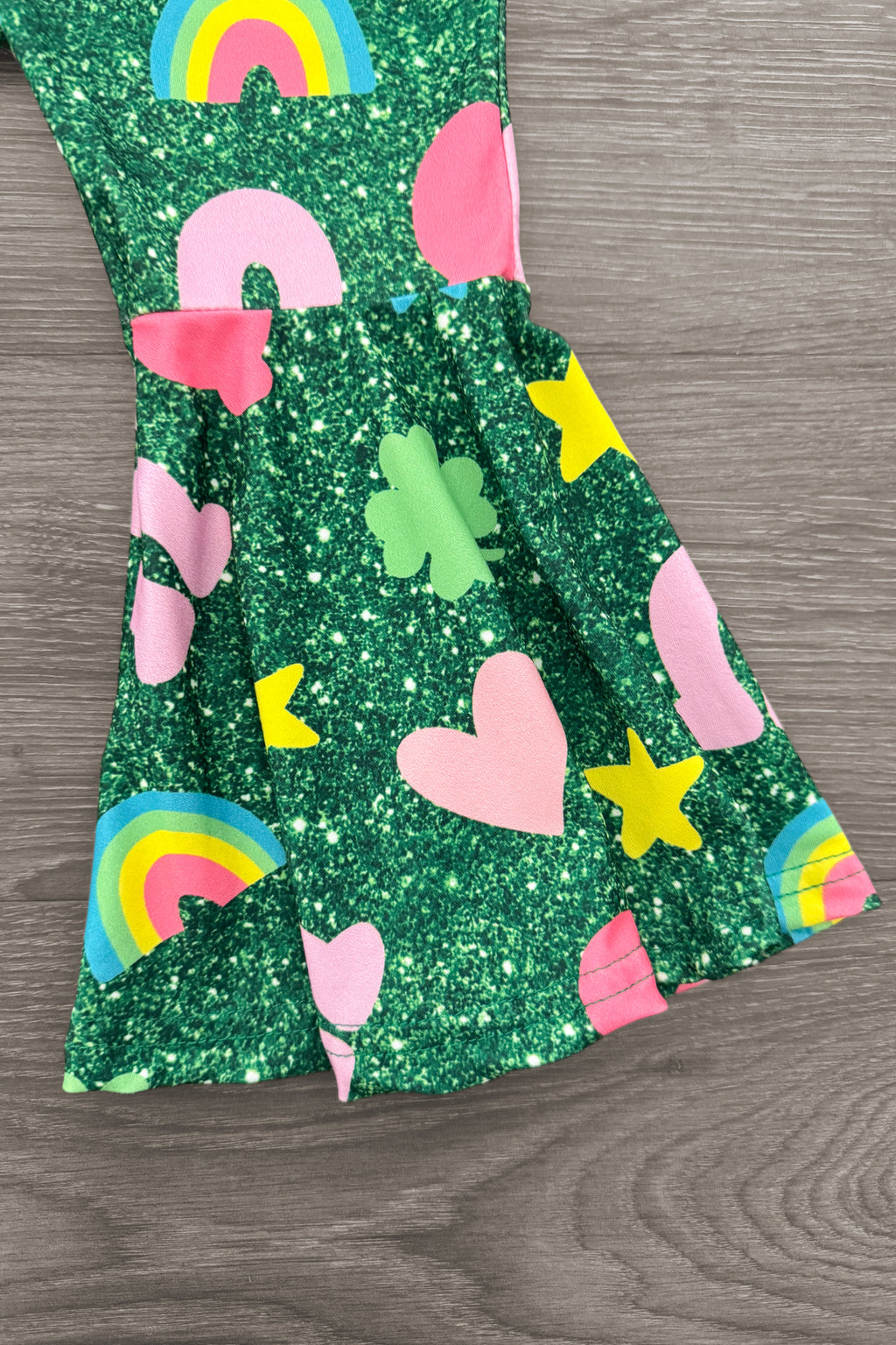 Green Lucky Charm Jumpsuit | Sparkle in Pink