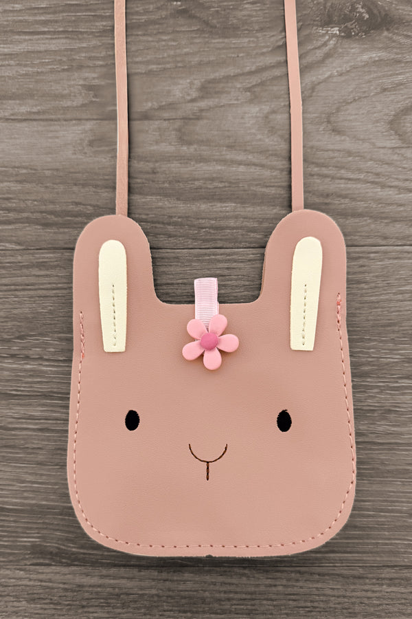 Blush Pleather Bunny Purse | Sparkle in Pink