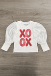 "XOXO" Pink Sequin Skirt Set | Sparkle in Pink