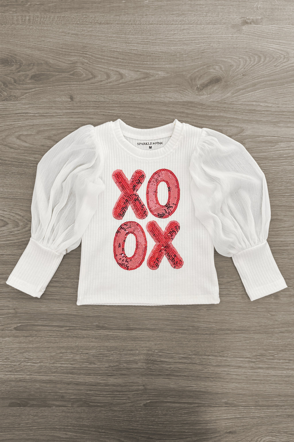 "XOXO" Pink Sequin Skirt Set | Sparkle in Pink