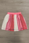 "XOXO" Pink Sequin Skirt Set | Sparkle in Pink