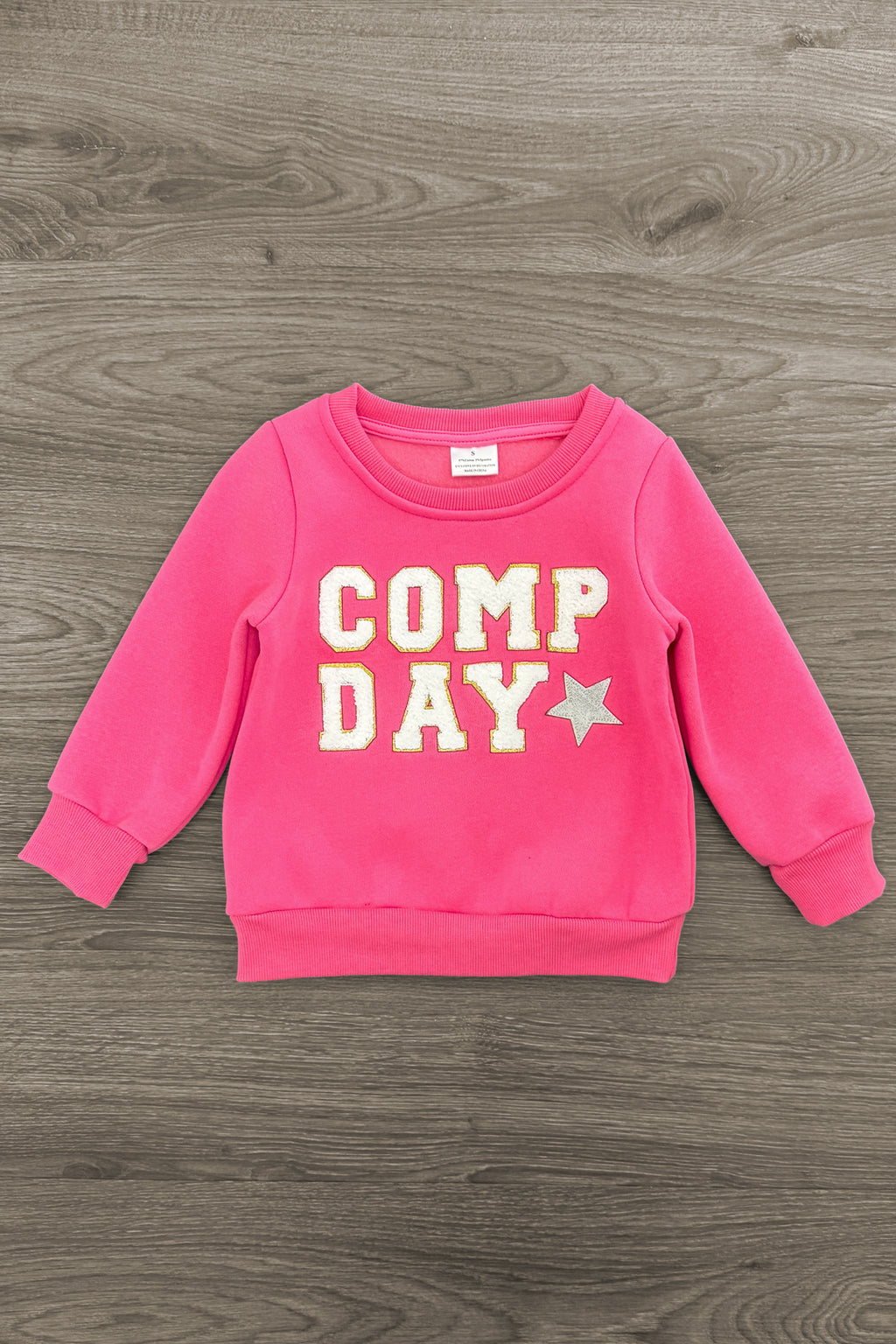 Mom & Me - "Comp Day" Pink Sweatshirt | Sparkle in Pink
