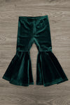 Shamrock Sweater Velvet Bell Bottom Set | Sparkle in Pink