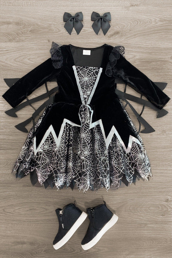 Mom & Me - Spiderweb Costume - Sparkle in Pink