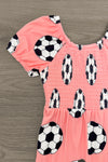 Pink Soccer Ball Jumpsuit | Sparkle in Pink