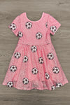 Pink Sequin Soccer Dress | Sparkle in Pink