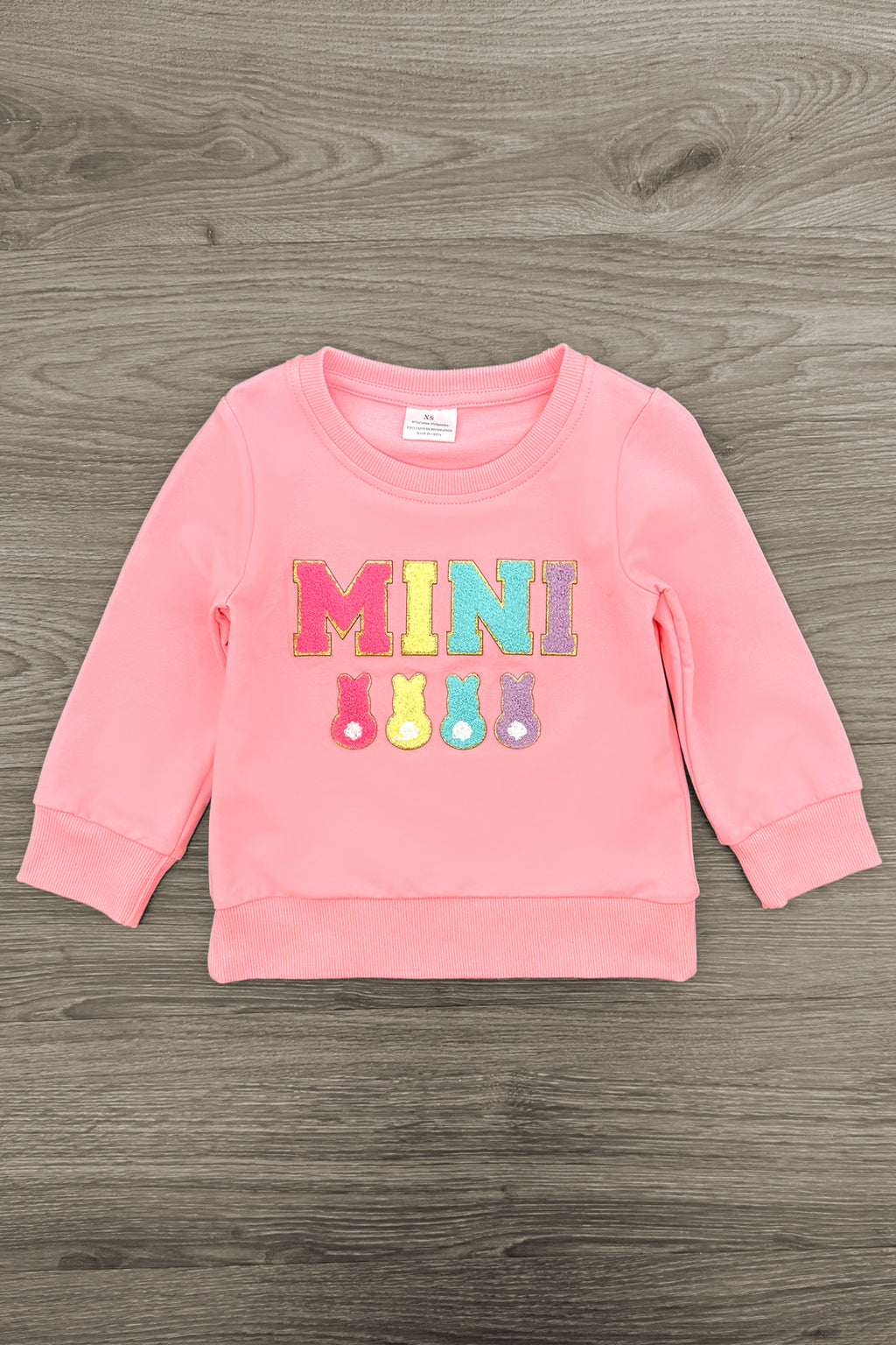 Mom & Me - "Mama & Mini" Pink Peep Top | Sparkle in Pink