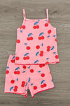 Pink Cherry Short Set | Sparkle in Pink