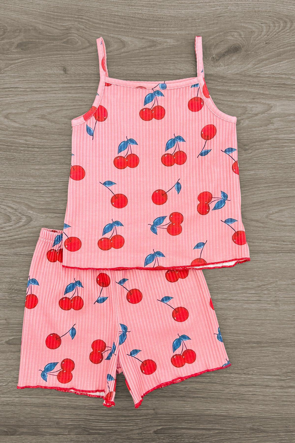 Pink Cherry Short Set | Sparkle in Pink