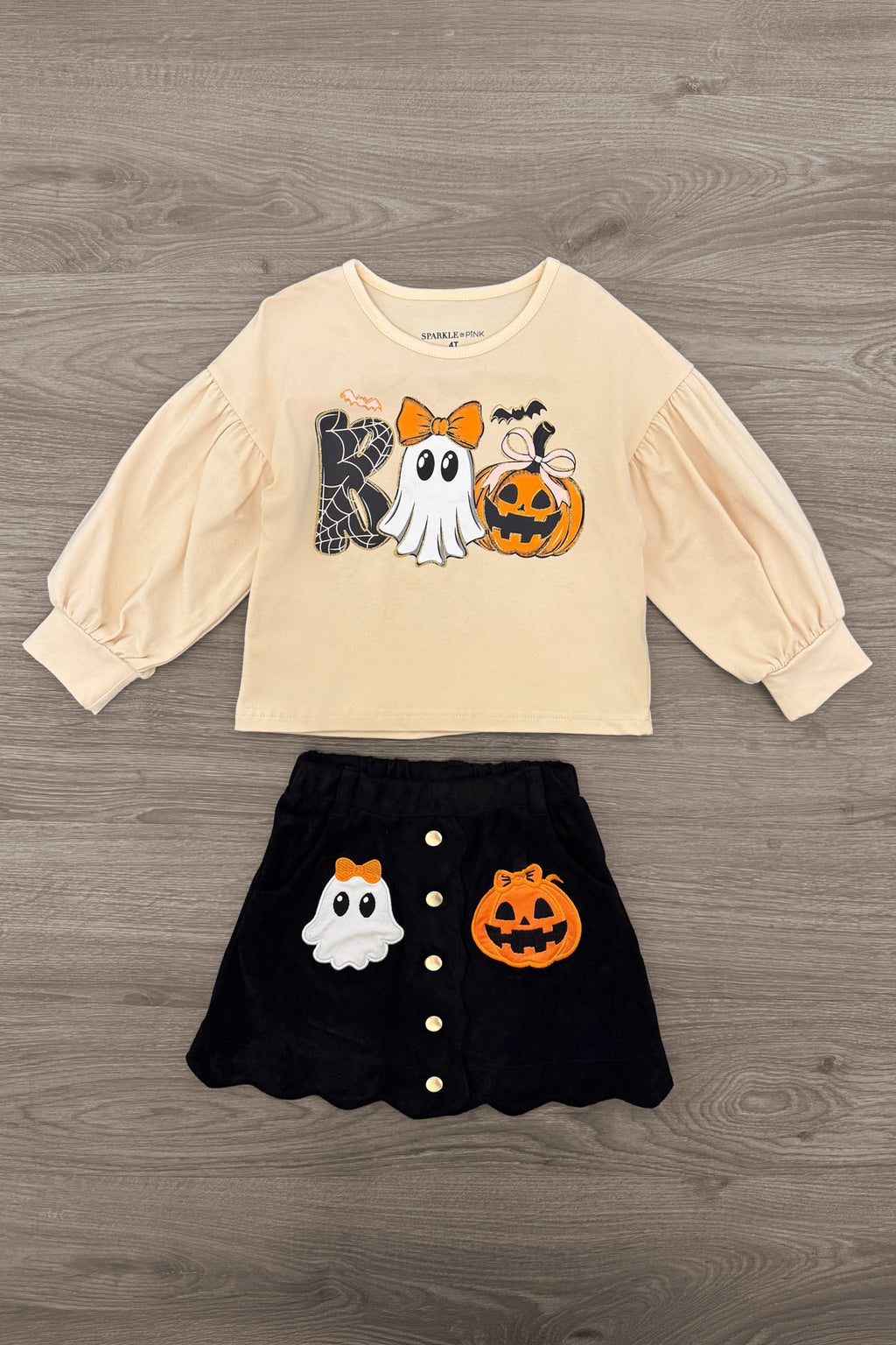 "Boo" Suede Skirt Set