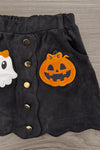 "Boo" Suede Skirt Set