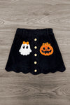 "Boo" Suede Skirt Set