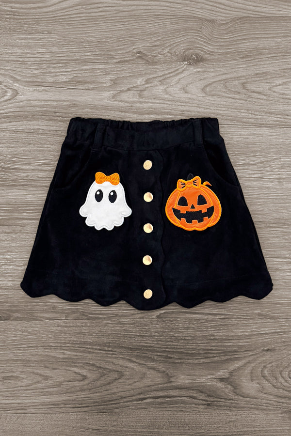 "Boo" Suede Skirt Set