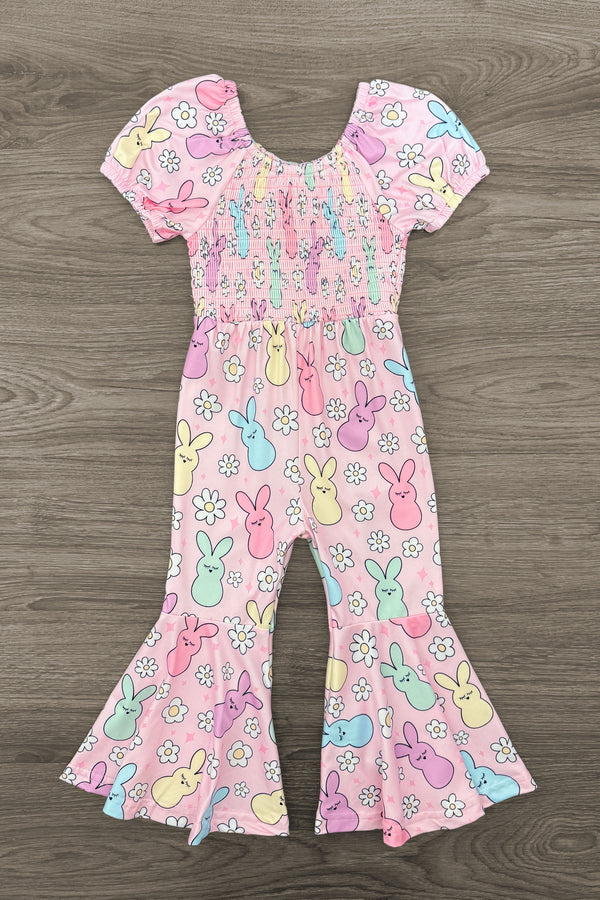 Pastel Peep Bunny Jumpsuit | Sparkle in Pink