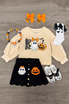 "Boo" Suede Skirt Set