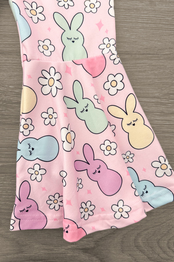 Pastel Peep Bunny Jumpsuit | Sparkle in Pink