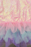 Pastel Pink Sequin Tutu Tank Dress | Sparkle in Pink