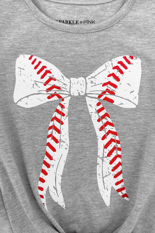 Red Sequin Baseball Tutu Skirt Set | Sparkle in Pink