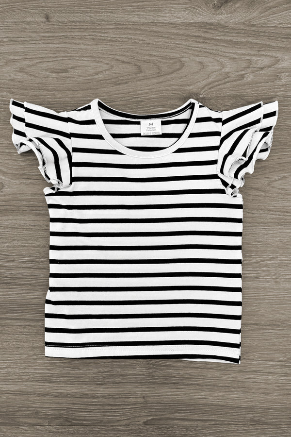 Stripe Romper Set | Sparkle in Pink