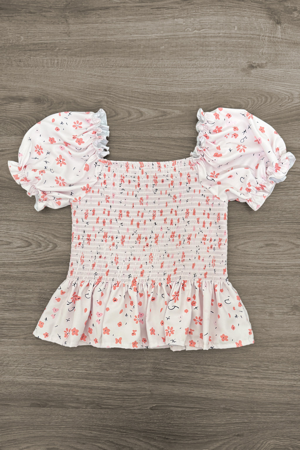 Mom & Me - Pink Floral Peplum Top | Sparkle in Pink