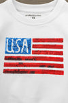 Mom & Me - "USA" Sequin Flag Pullover | Sparkle in Pink