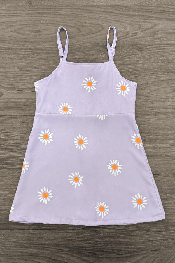 Mom & Me - Lavender Daisy Tank Dress | Sparkle in Pink