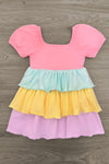 Mom & Me - Pastel Ruffle Dress | Sparkle in Pink