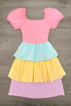 Mom & Me - Pastel Ruffle Dress | Sparkle in Pink