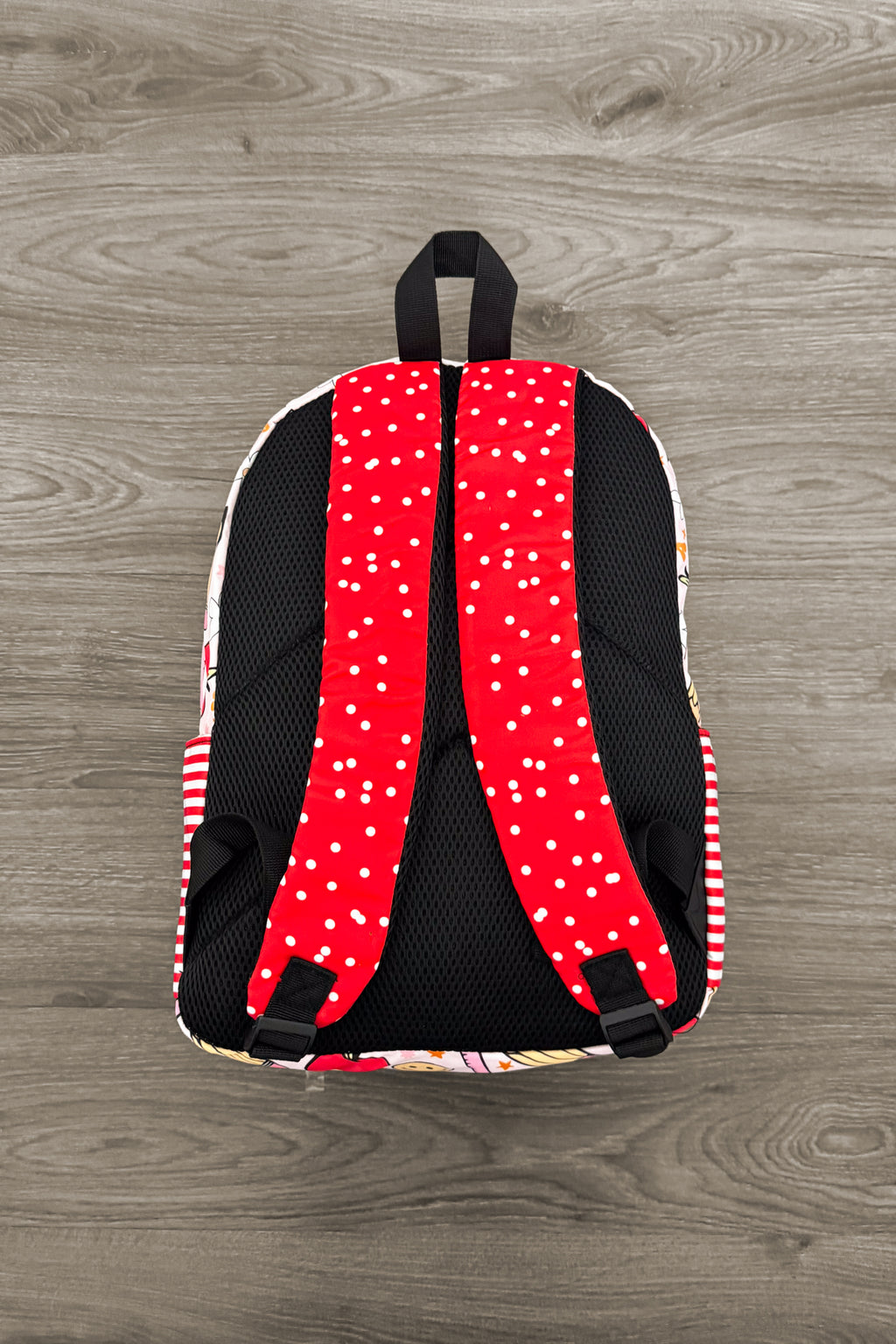 Pink & Red School Supplies Backpack | Sparkle in Pink