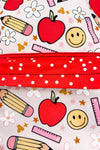 Pink & Red School Supplies Backpack | Sparkle in Pink