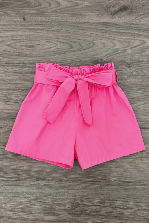 "School's Out For Summer" Pink Short Set | Sparkle in Pink