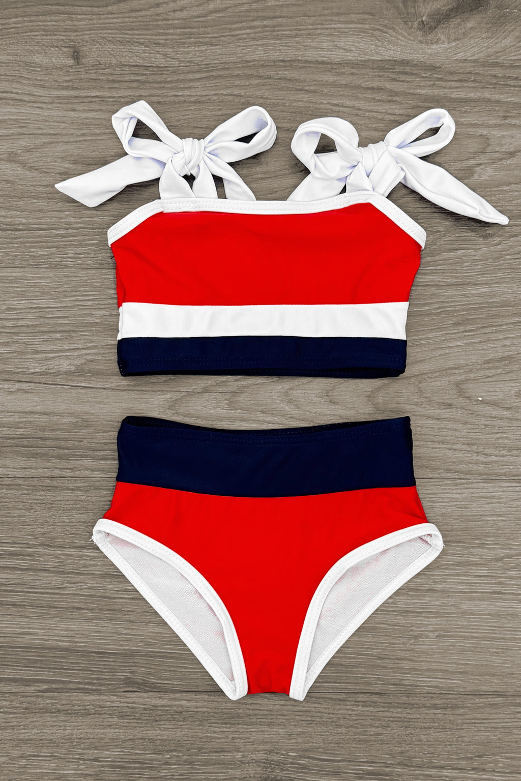 Red, White & Blue Family Swimsuits | Sparkle in Pink