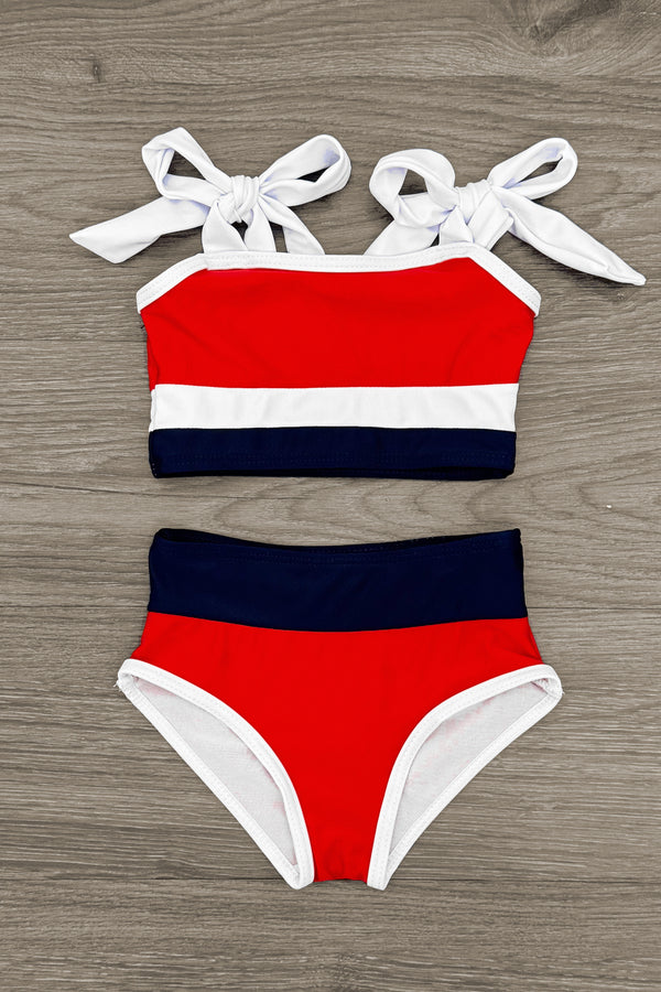 Red, White & Blue Family Swimsuits | Sparkle in Pink