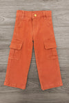 Rust Gemstone Denim Pant Set