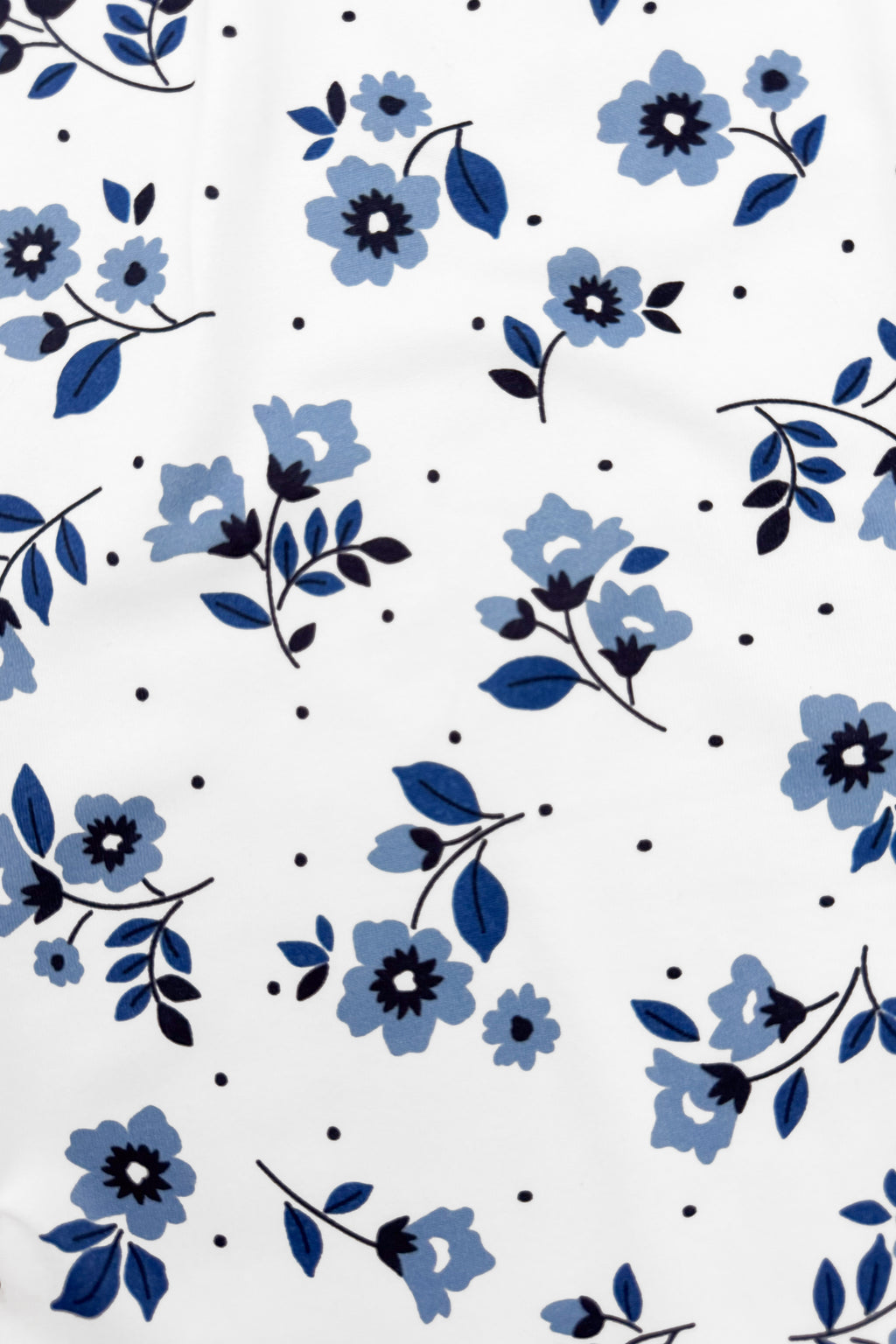 Mom & Me - White & Blue Floral Jumpsuit | Sparkle in Pink