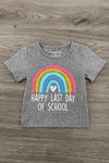 "Happy Last Day Of School" Capri Set | Sparkle in Pink