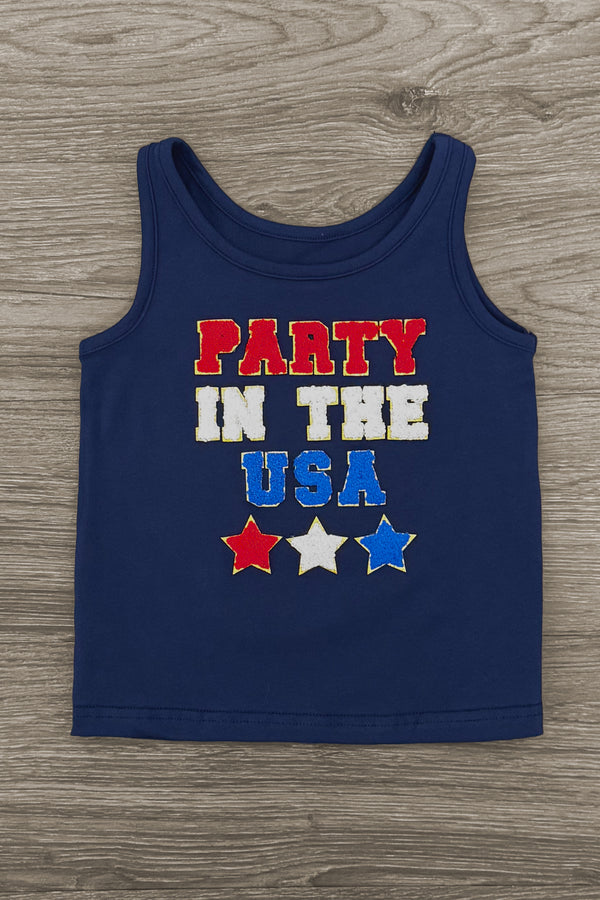 Mom & Me - "Party In The USA" Tank Top | Sparkle in Pink