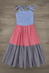 Mom & Me - Red White & Blue Gingham Dress | Sparkle in Pink