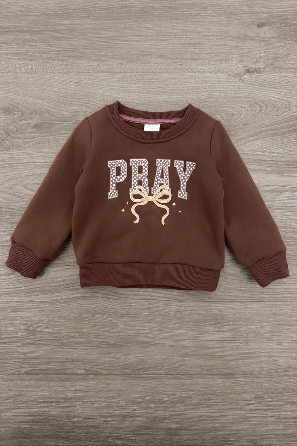 "Pray" Polka Dot Denim Pant Set