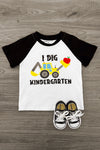 "I Dig Preschool & Kindergarten" Top | Sparkle in Pink