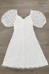 Mom & Me - White Glitter Daisy Tulle Dress | Sparkle in Pink