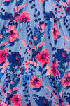 Mom & Me - Blue & Pink Floral Dress | Sparkle in Pink
