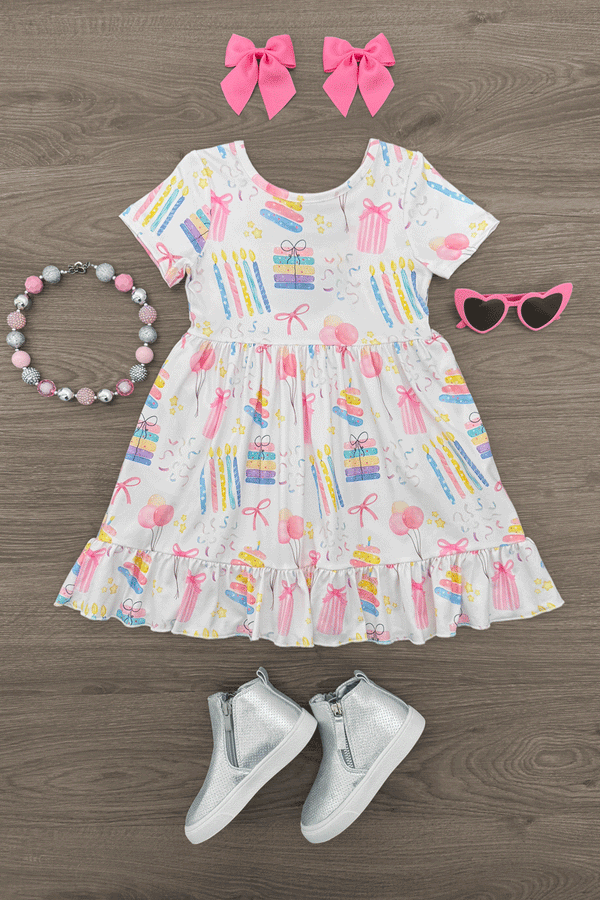 Pastel Pink Birthday Dress