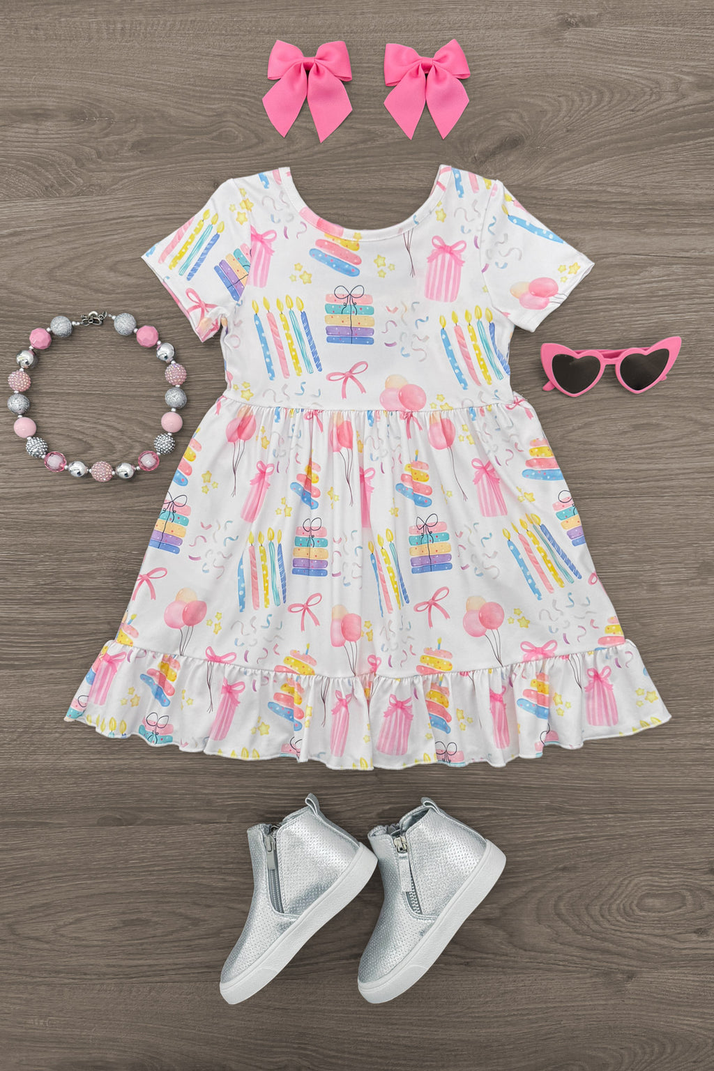 Pastel Pink Birthday Dress