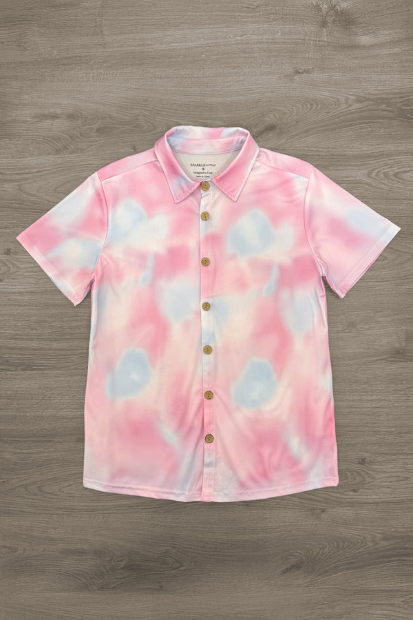 Pastel Tie Dye Family Set | Sparkle in Pink