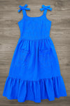 Mom & Me - Blue Eyelet Tank Dress | Sparkle in Pink