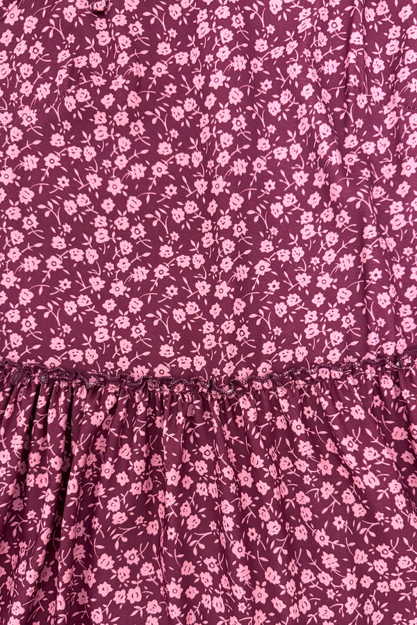 Mom & Me - Plum Floral Dress | Sparkle in Pink