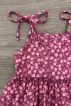 Mom & Me - Plum Floral Dress | Sparkle in Pink