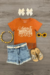 "Sweet, Sassy And Southern" Denim Short Set | Sparkle in Pink